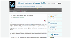 Desktop Screenshot of cienciasinseso.com