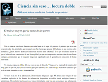 Tablet Screenshot of cienciasinseso.com